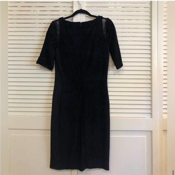 Reiss Hailey Crushed Velvet Cutout Dress - Picture 3 of 9